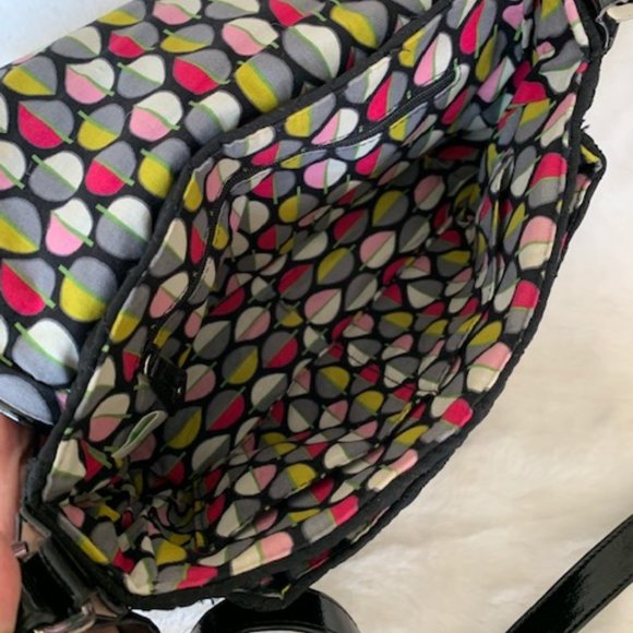 Black Vera Bradley Microfiber Bag - Picture 7 of 14